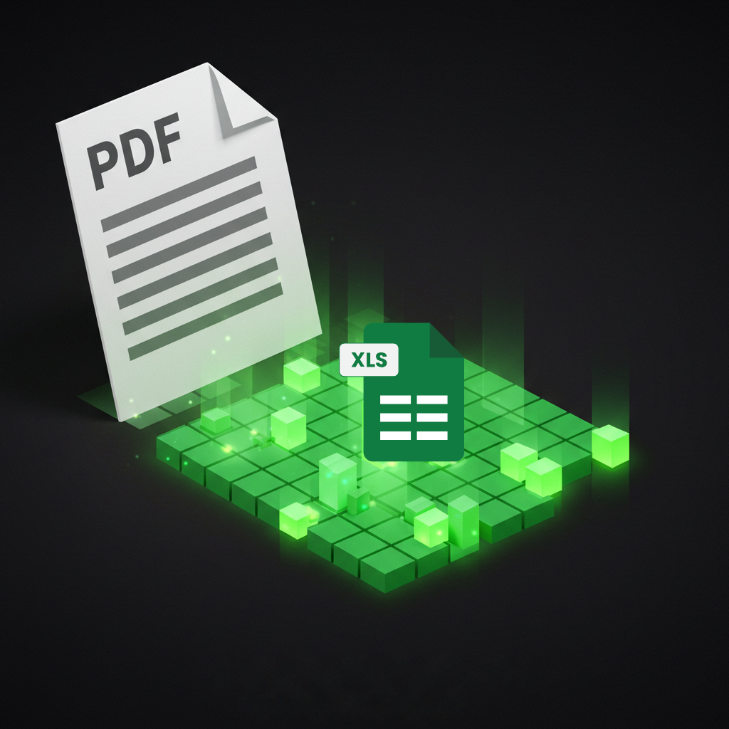  PDF to Excel Converter
